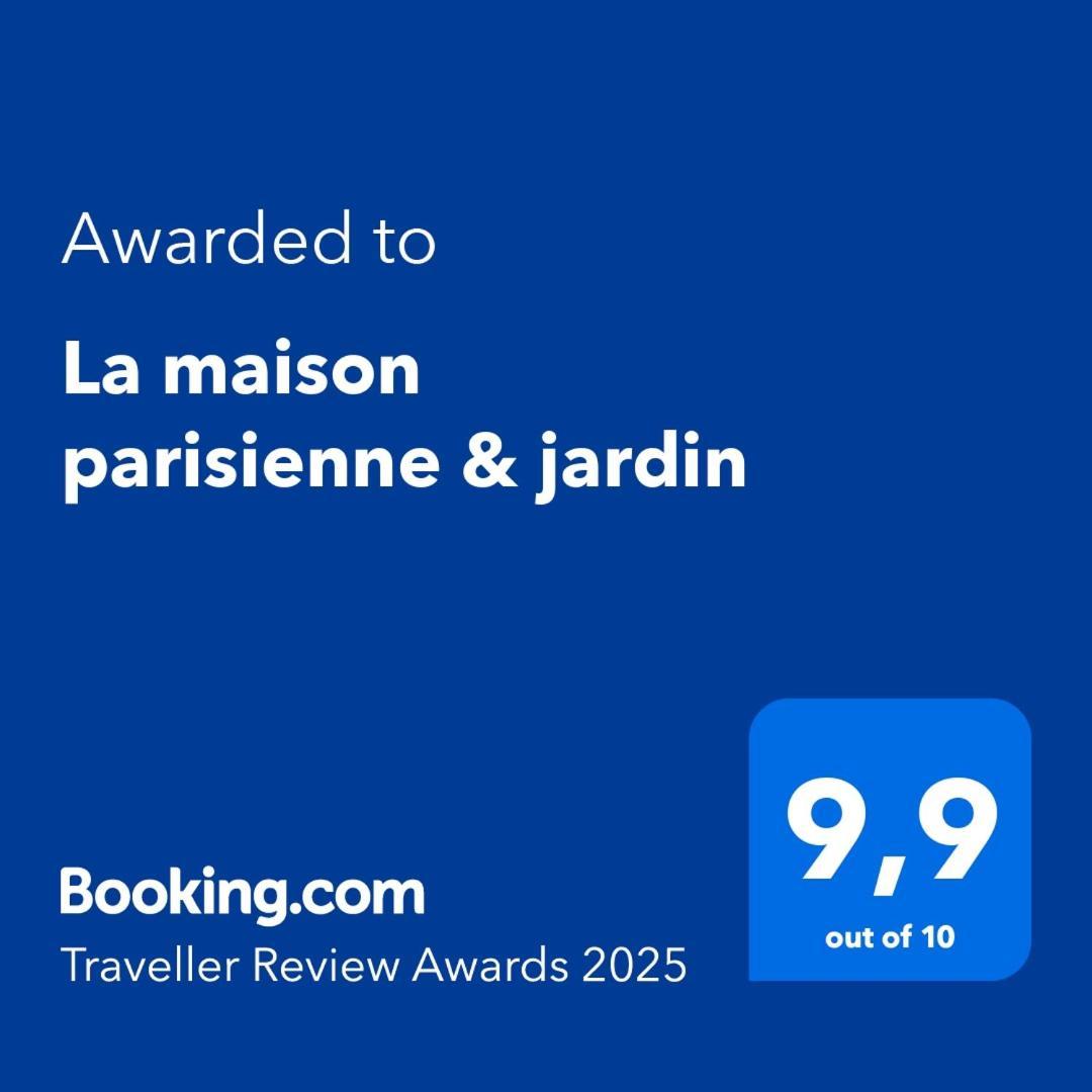 La Maison Parisienne & Jardin Argenteuil Exterior foto